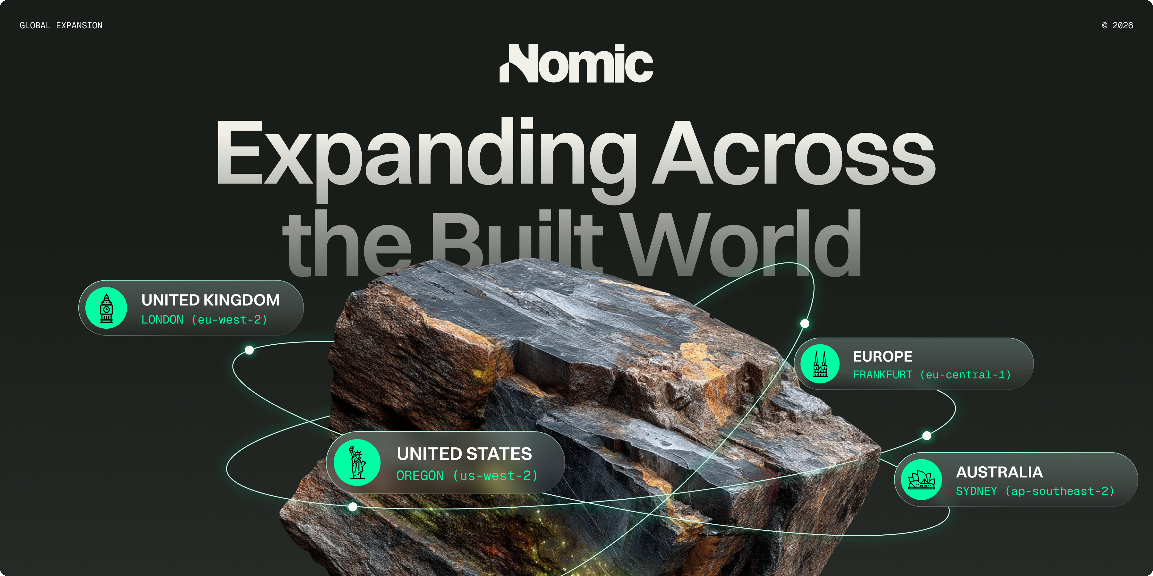 Nomic Supports Data Residency Across Europe, UK, US, and Australia